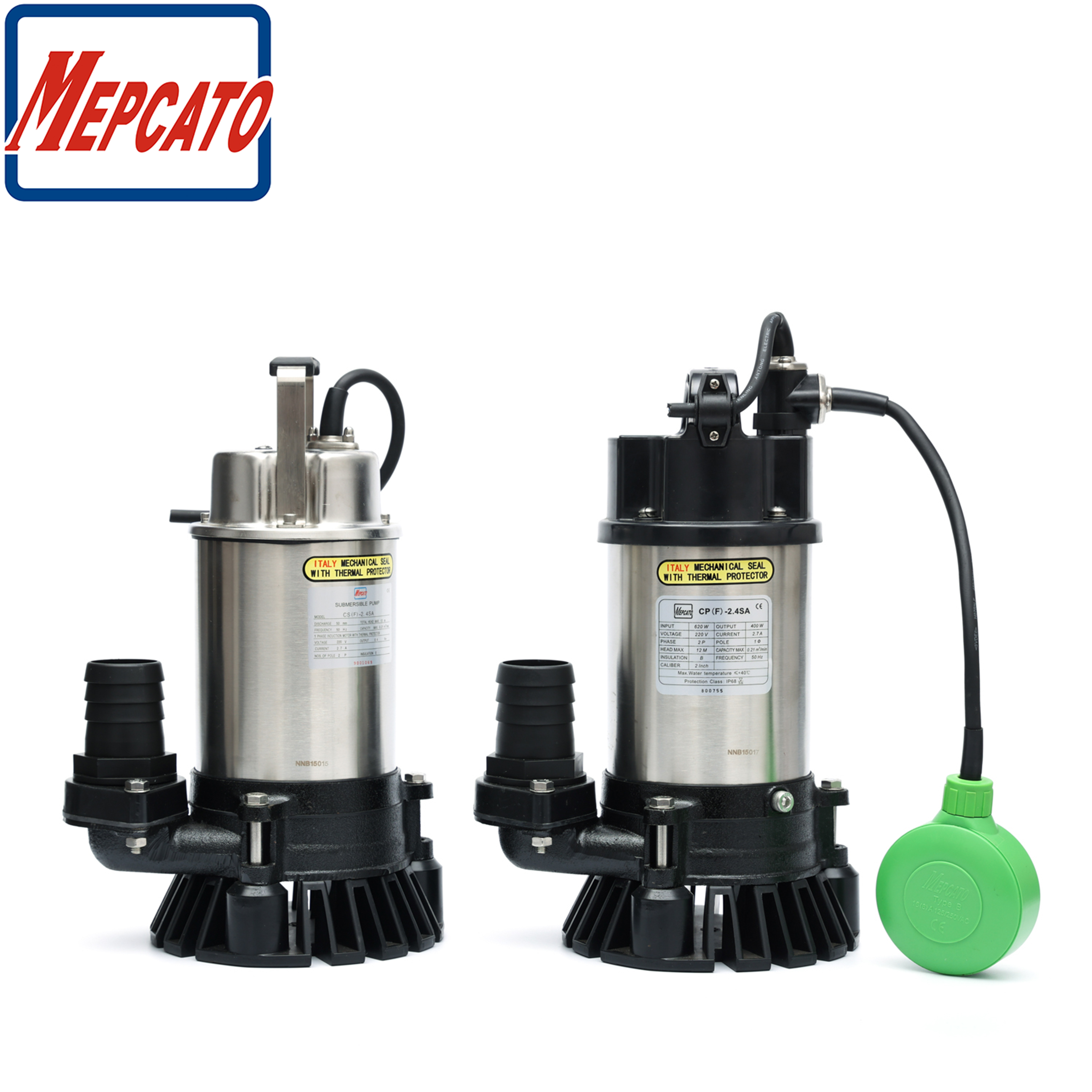 CP Series Sewage Submersible Pump with Stirring Device